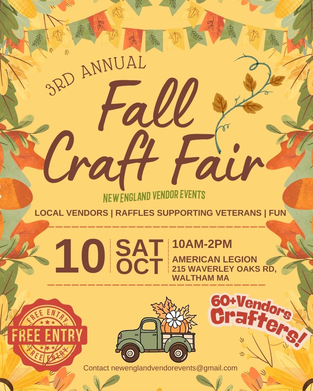 Waltham Fall Craft Fair