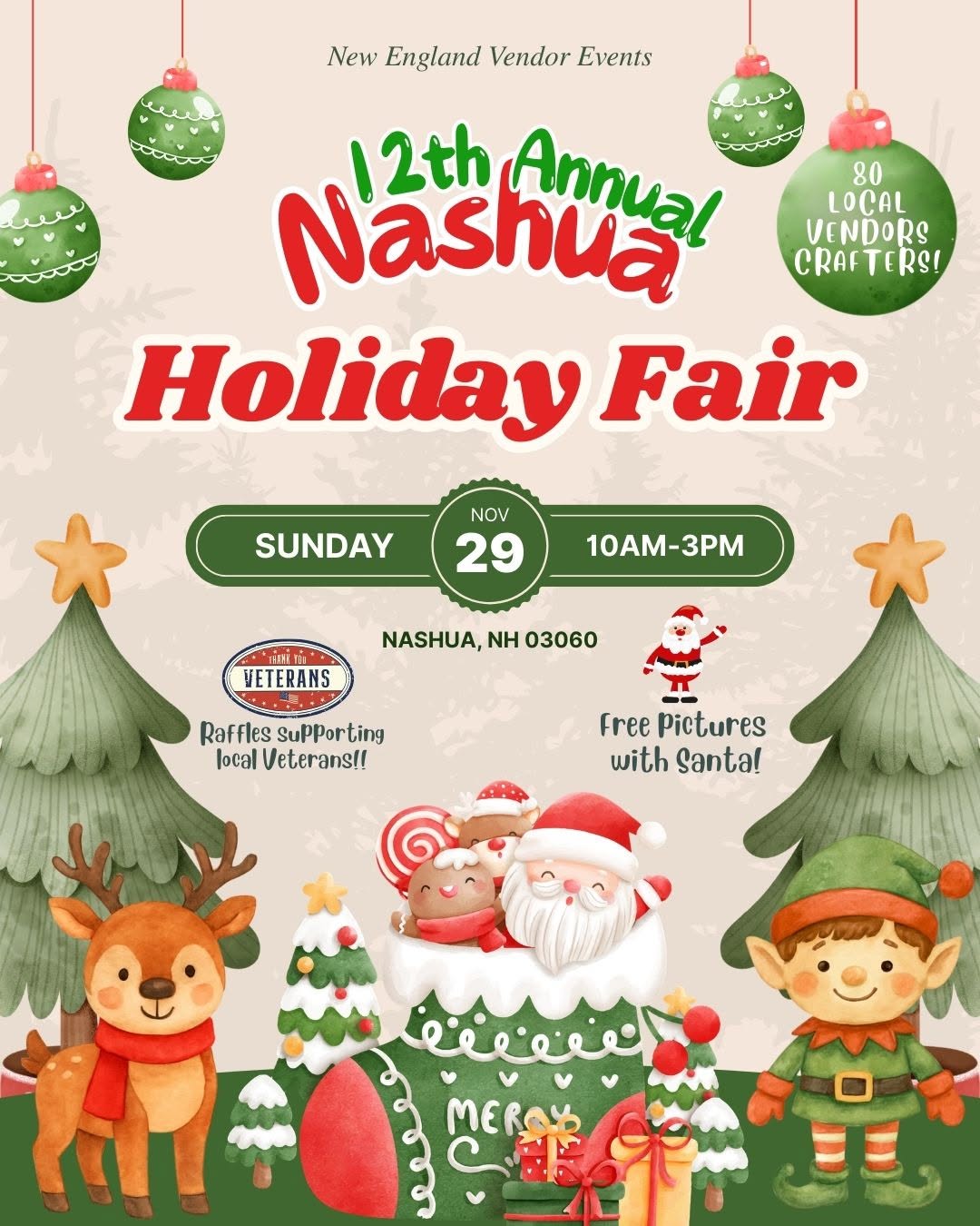 Nashua 12th Annual Holiday Craft Fair